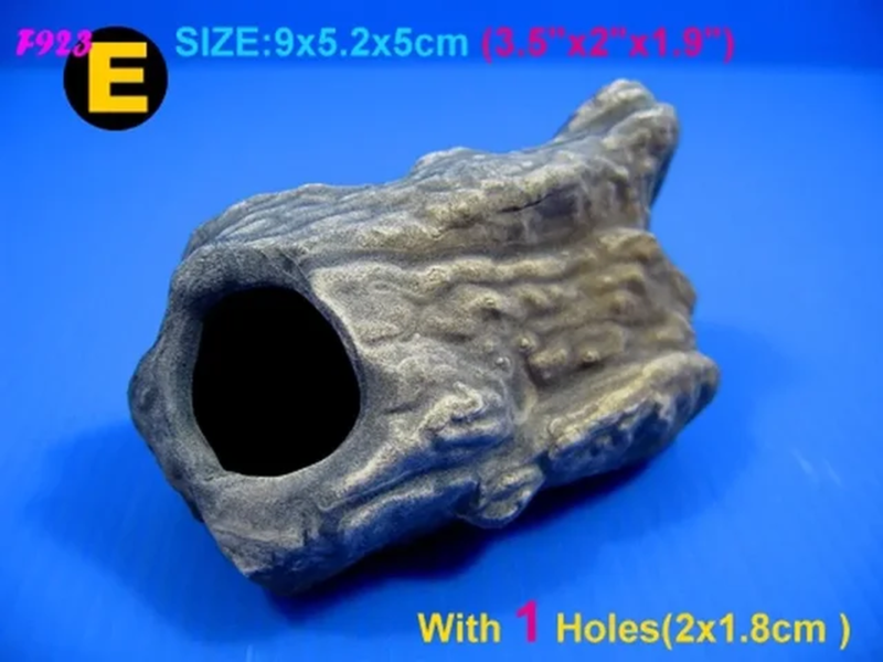 MF CICHLID STONE Ceramic Aquarium Rock Cave Decor for Fish Tank Aquarium Accesso