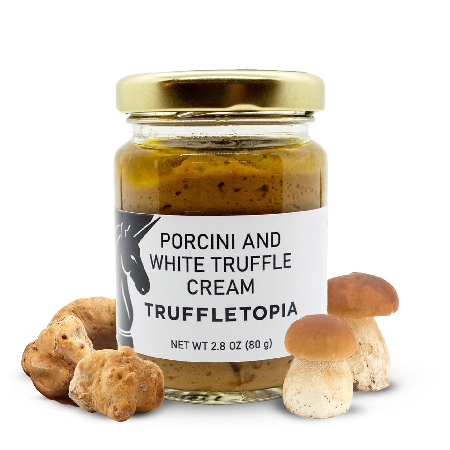 | Porcini and White Truffle Cream | Real Truffles Use in Pasta Sauce, Pizza Sauc