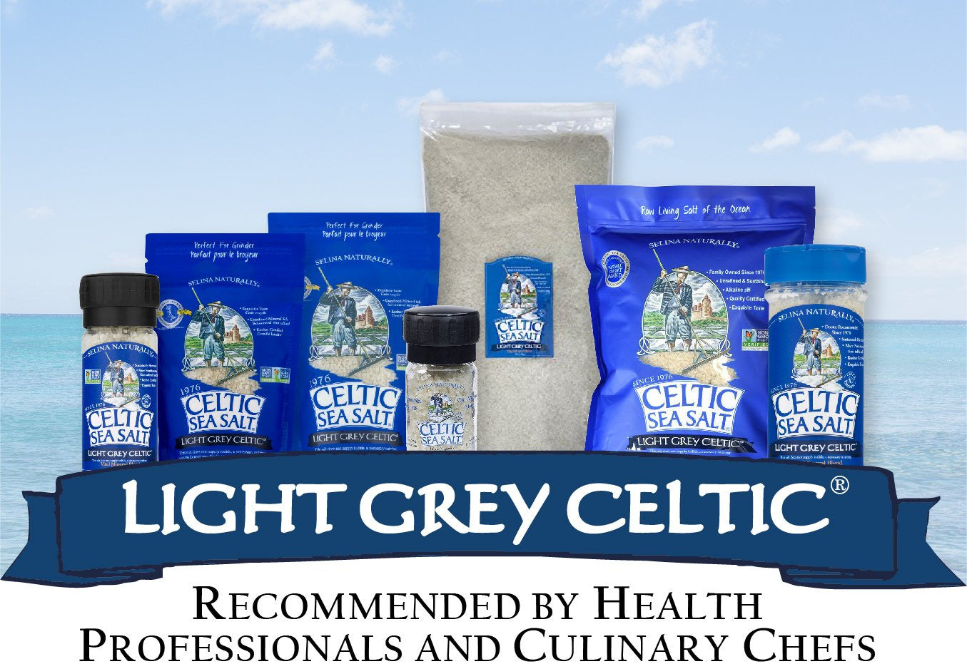 Light Grey  Resealable Bags Â€“ Additive-Free, Delicious Sea Salt, Perfect for C