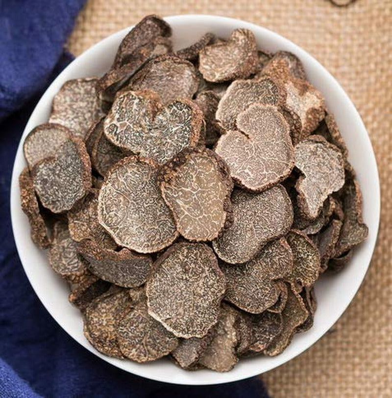 Dried Black Truffles Sliced 1Oz, Premium Grade