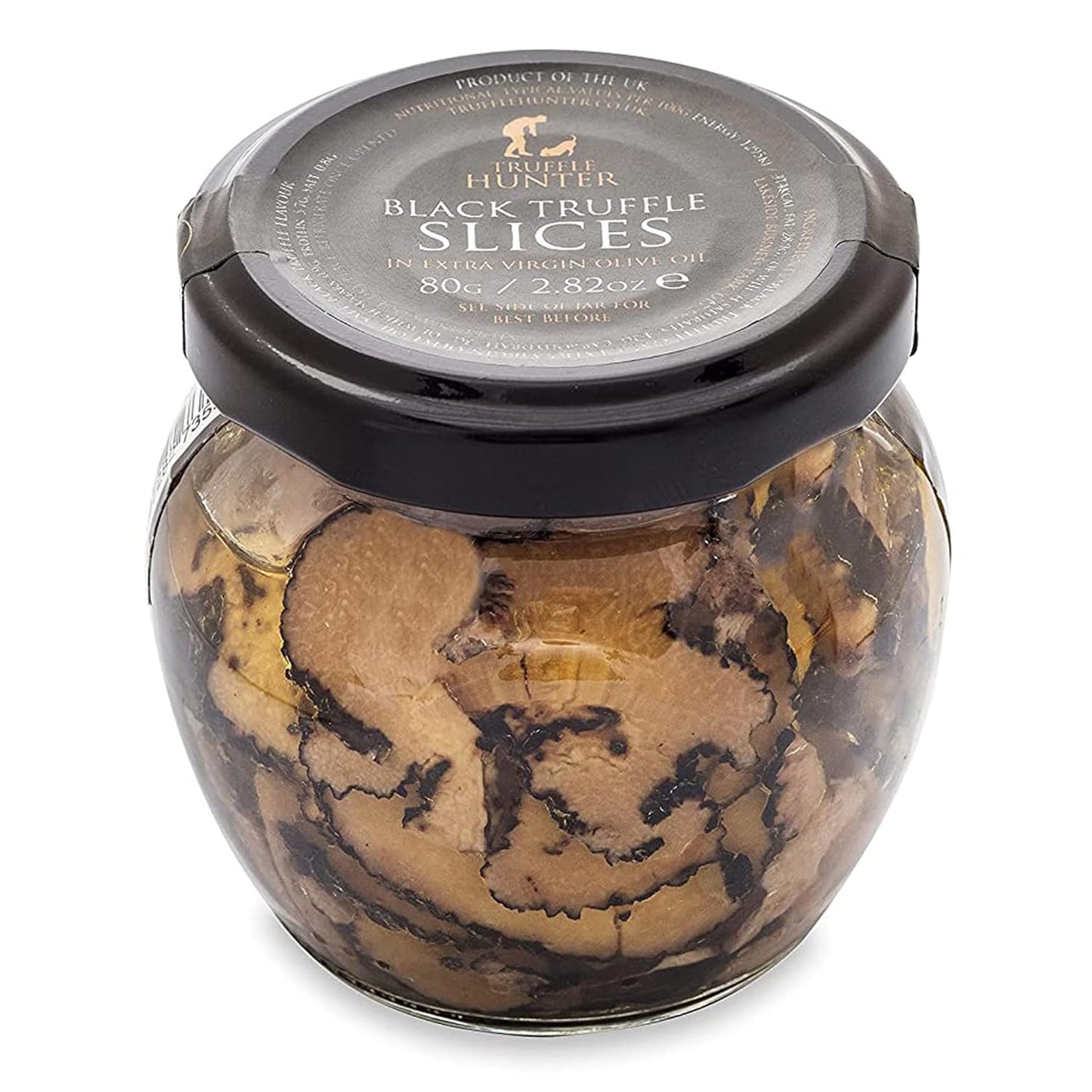 - Black Truffle Slices - Preserved Truffles in Extra Virgin Olive Oil - 2.82 Oz