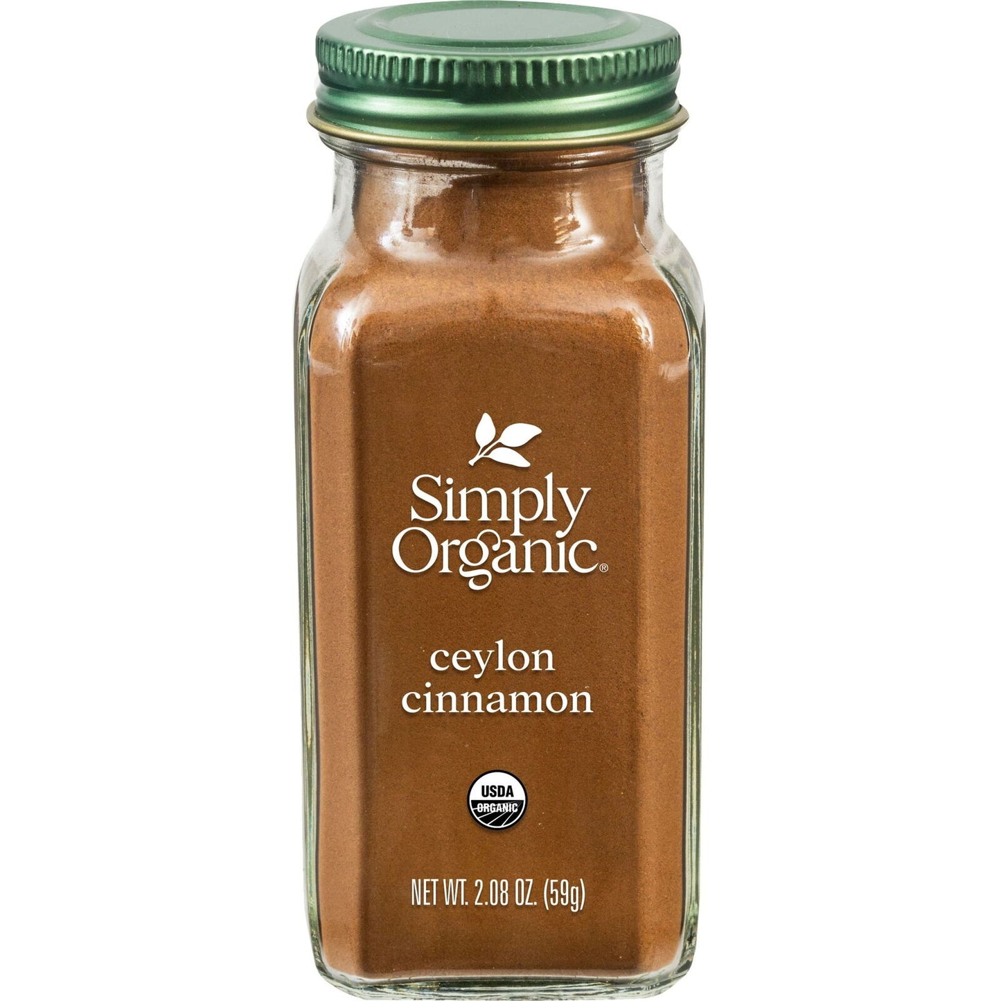 Ground Ceylon Cinnamon, Shelf-Stable, 2.08 Oz Bottle