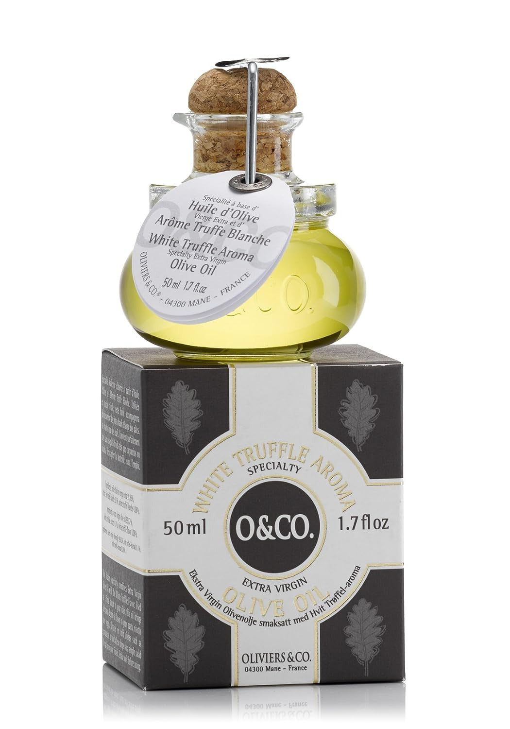 Oliviers&Co White Truffle Oil - 1.7Fl.Oz (50 Ml), Cold Pressed Extra Virgin Truf