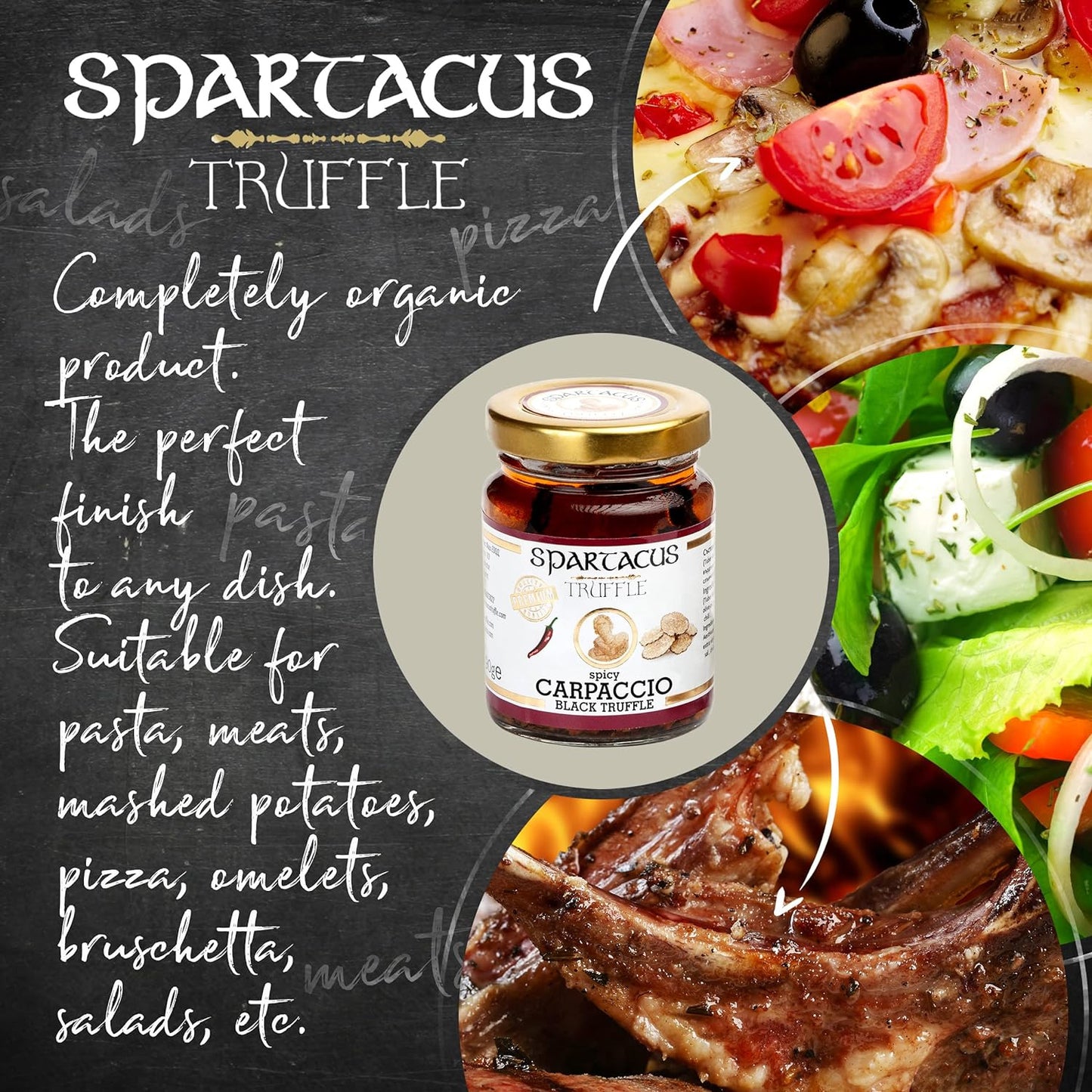 Spartacus Carpaccio Truffle | Slightly Spicy | Treat Yourself to Culinary Excell