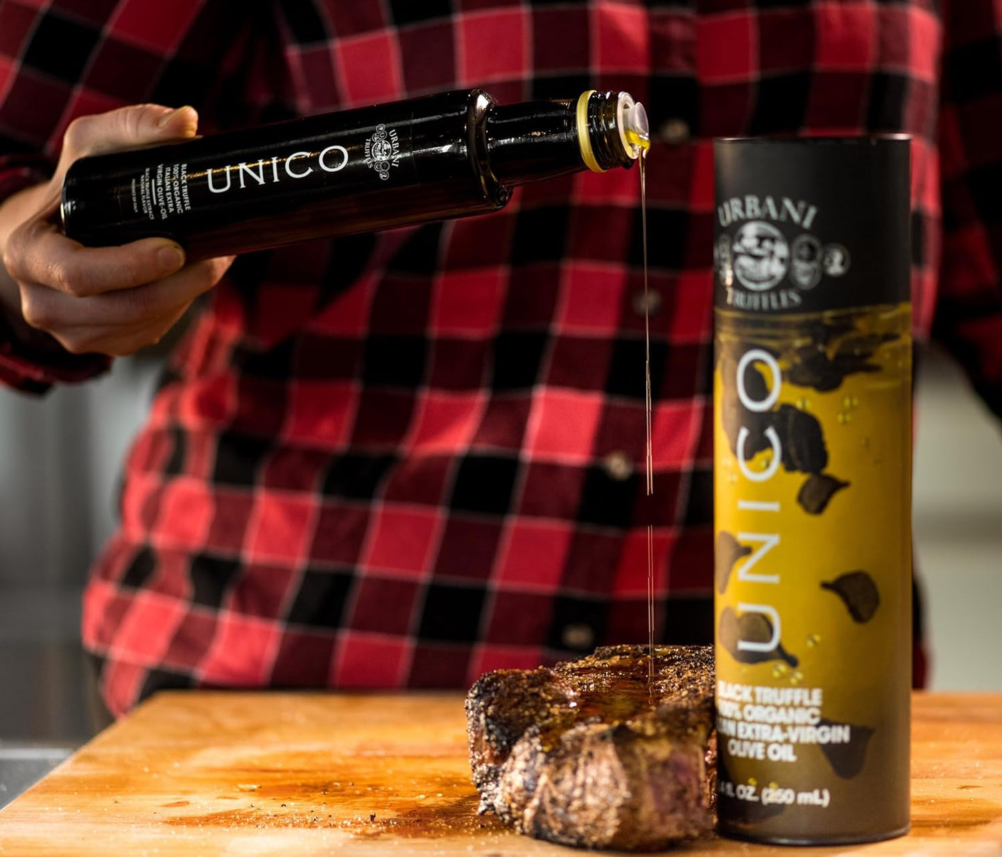 , Unico Black Truffle Extra-Virgin Olive Oil | Perfect for Enhancing Fish, Sandw