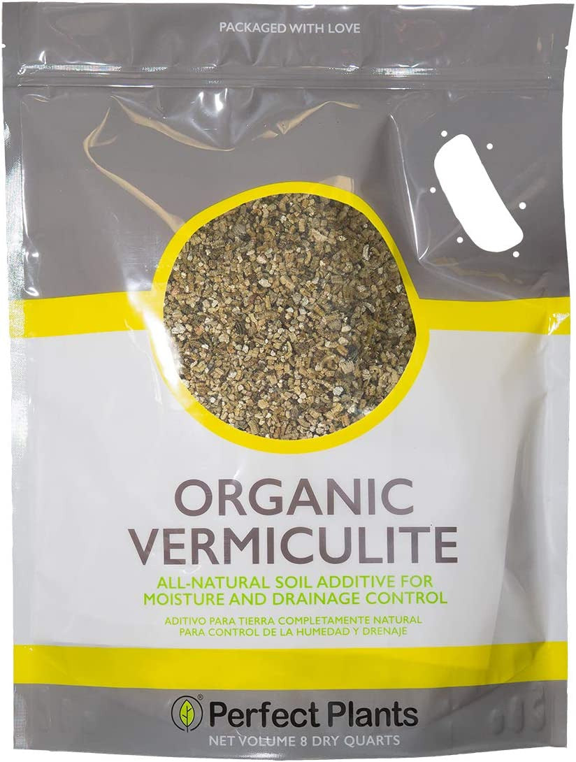 Organic Vermiculite by  - 8 Dry Quarts Natural Medium Grade Soil Additive for Po