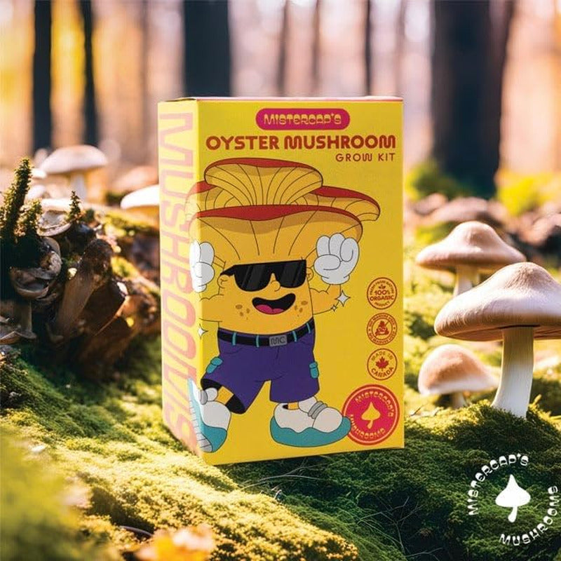 Grow Kits by Wiz Khalifa: Oyster Mushroom Grow Kit, Mushrooms to Elevate Your He