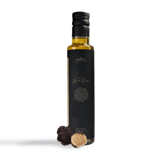 Black Truffle Oil - Truffle-Infused Olive Oil with No Artificial Ingredients - T