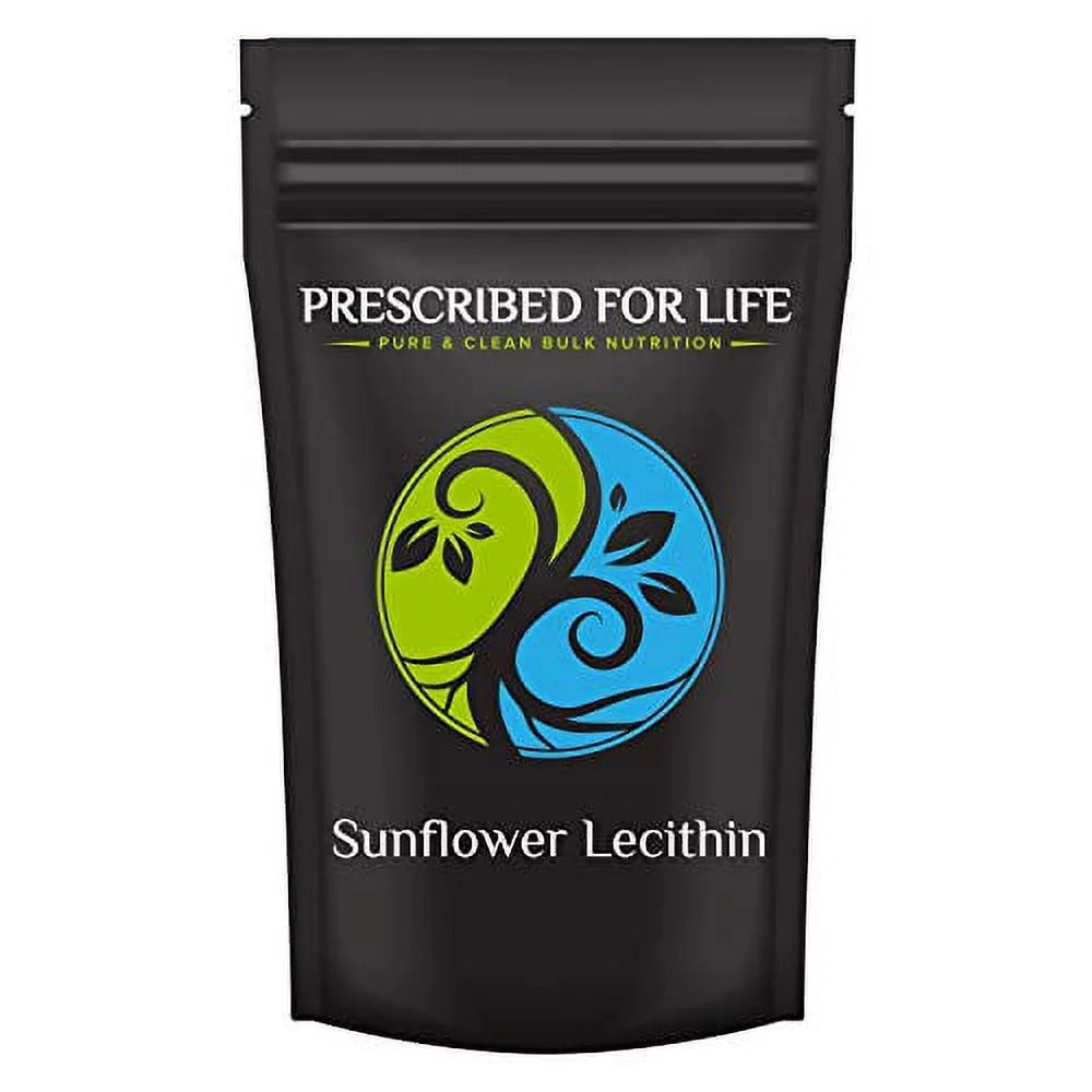 Sunflower Lecithin Powder (4 Oz / 113 G) | Natural, Unbleached, Gluten Free, Veg