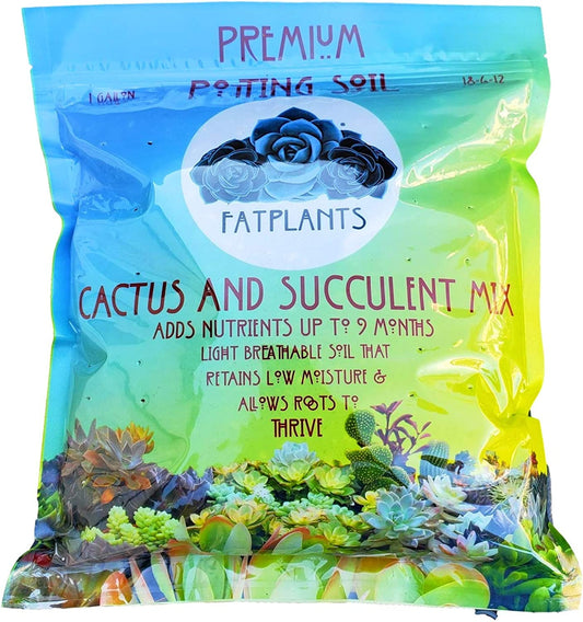 Premium Cacti and Succulent Potting Mix Soil - for Cactus Palm Tree Citrus Plant