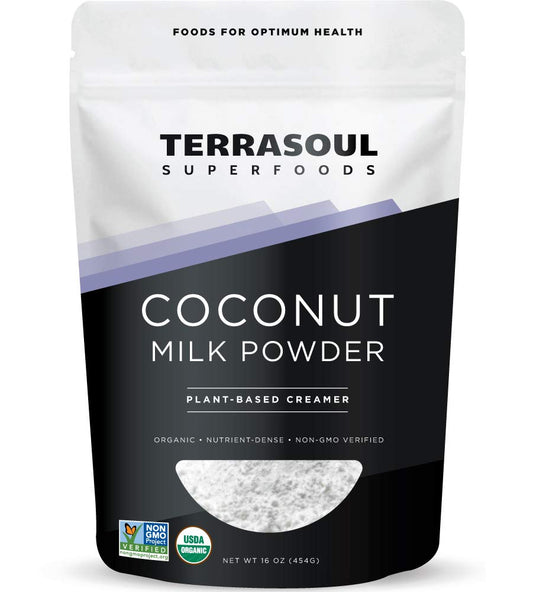 Organic Coconut Milk Powder, 16 Oz - Plant-Based Creamer | Keto Friendly