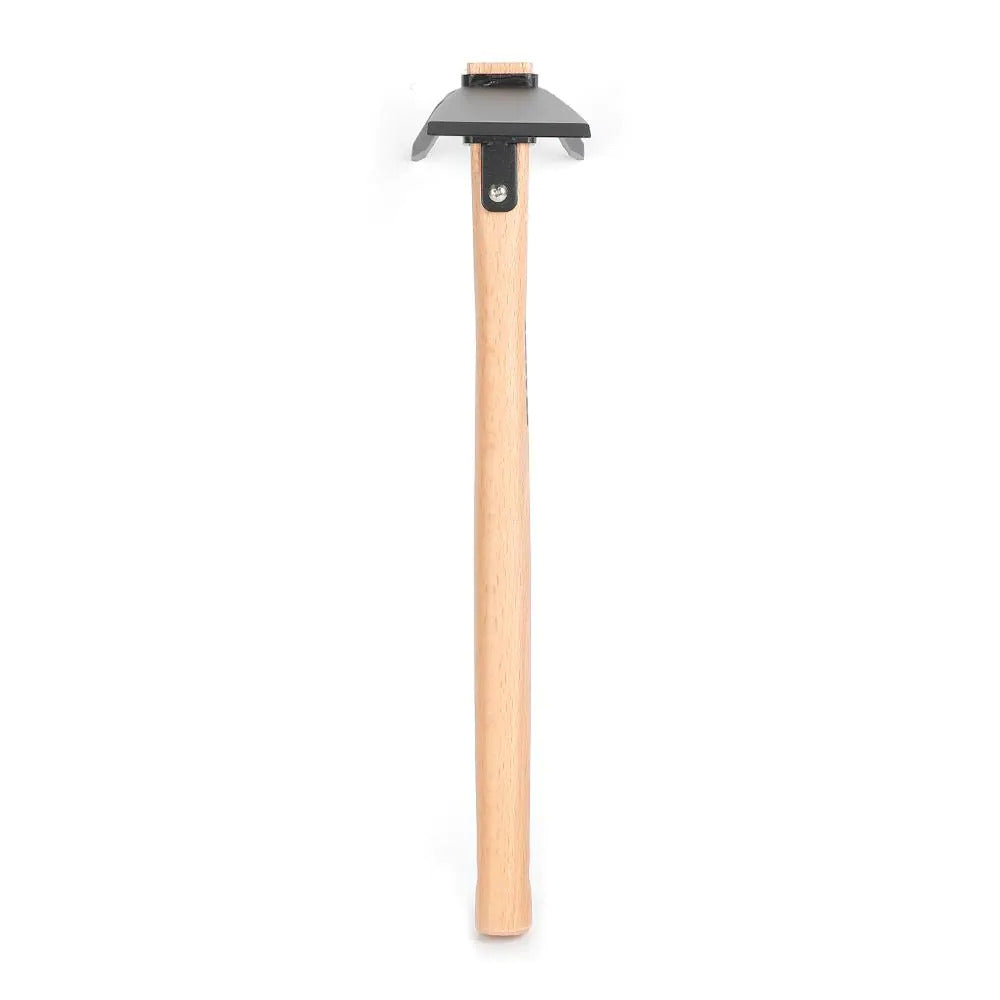 14-2/5 In. Wood Handle Digging Hoe/Cultivator Combo