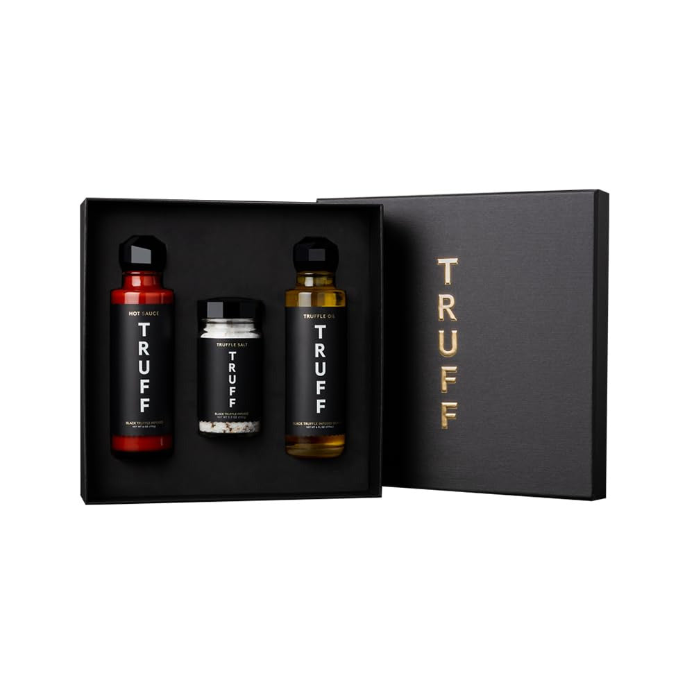 Starter Pack, Includes Black le Hot Sauce (6 Oz.), Black le Oil (5.6 Oz.), and B