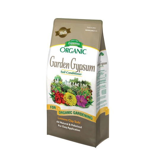 Organic Garden Gypsum Soil Conditioner, Loosens Clay Soils, for Organic Gardenin