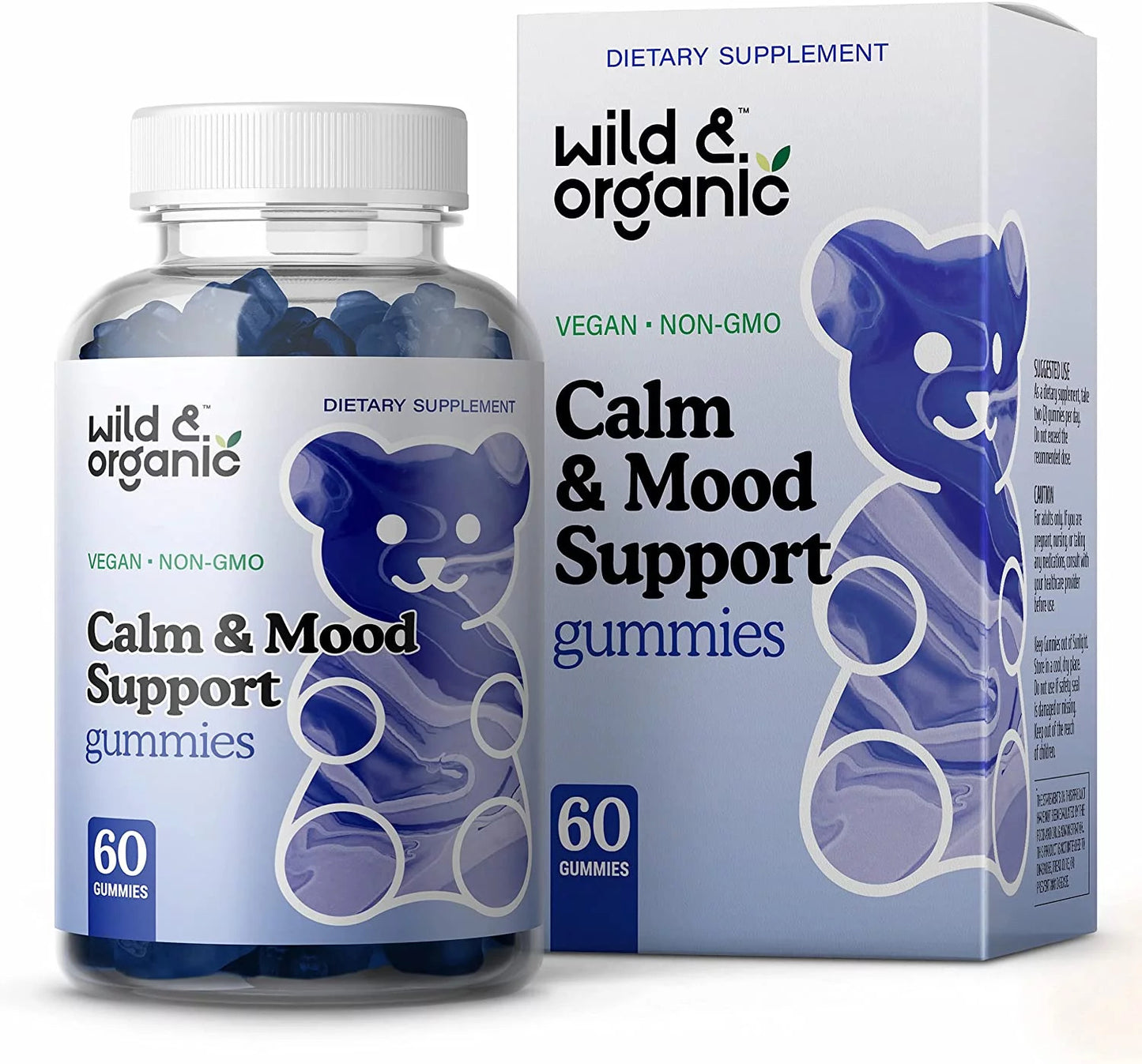 Calm & Mood Support Gummies- Stress Support W/ Magnesium, L-Theanine, Ashwagandh