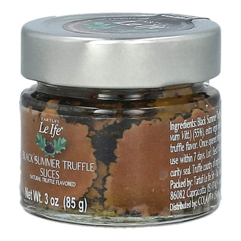 Black Summer Truffle Slices Truffles (3 Ounce) Glass Bottle by