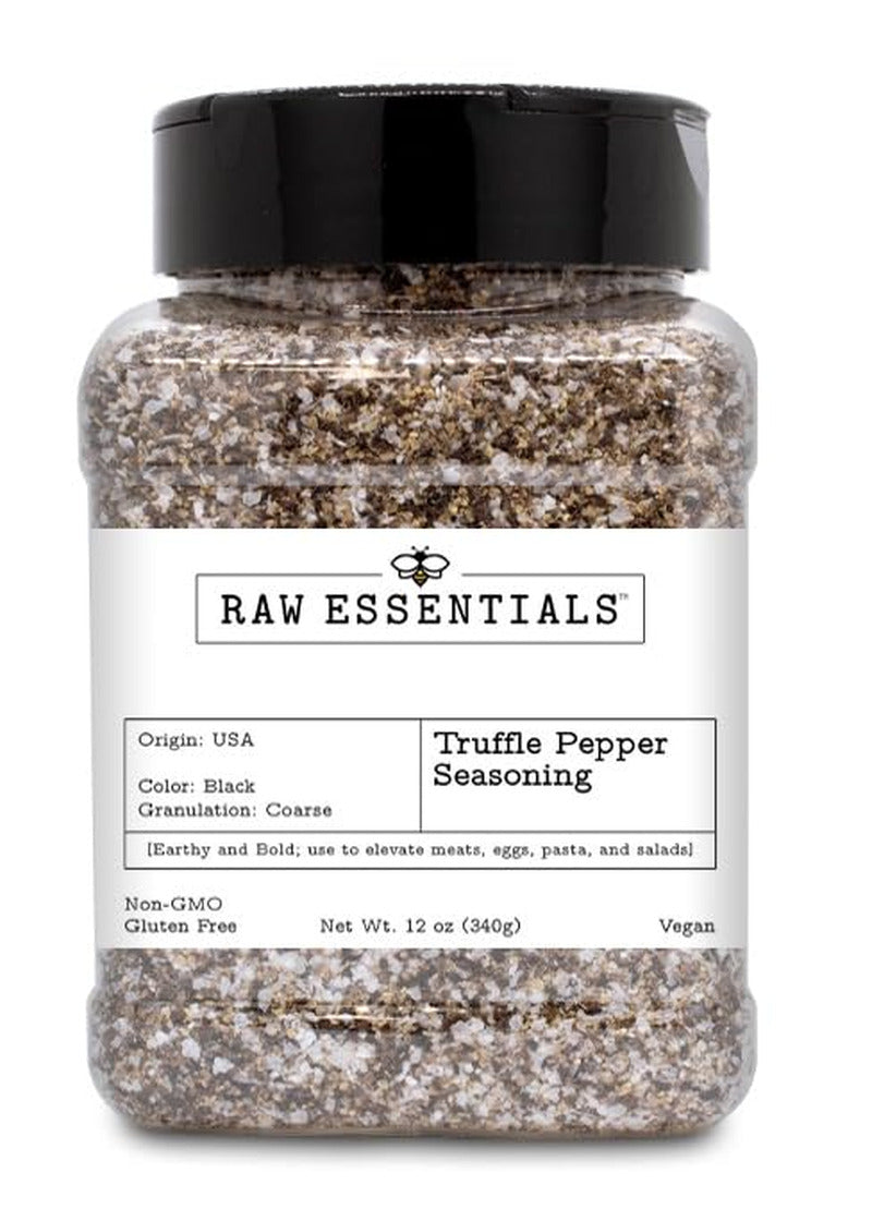 Truffle Pepper Seasoning | Earthy and Bold Blend |Use to Elevate Meats, Eggs, Pa