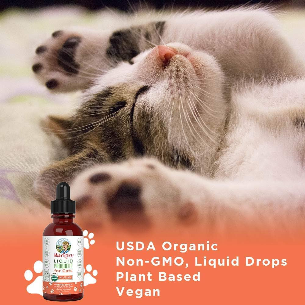 Cat Probiotic | USDA Organic Probiotic Cat | Probiotic for Cats | Cat Probiotic