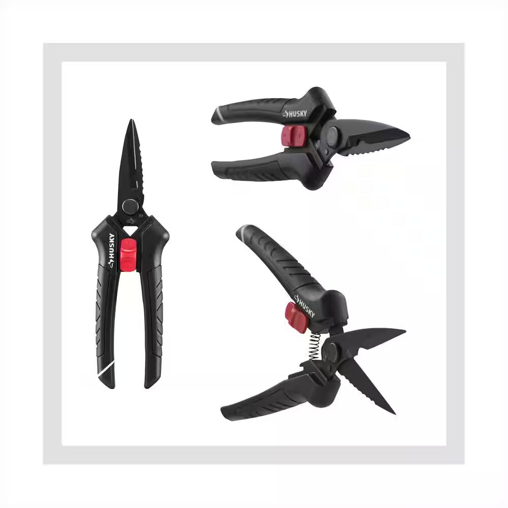 7.5 In. Multipurpose Garden Pruning Shears