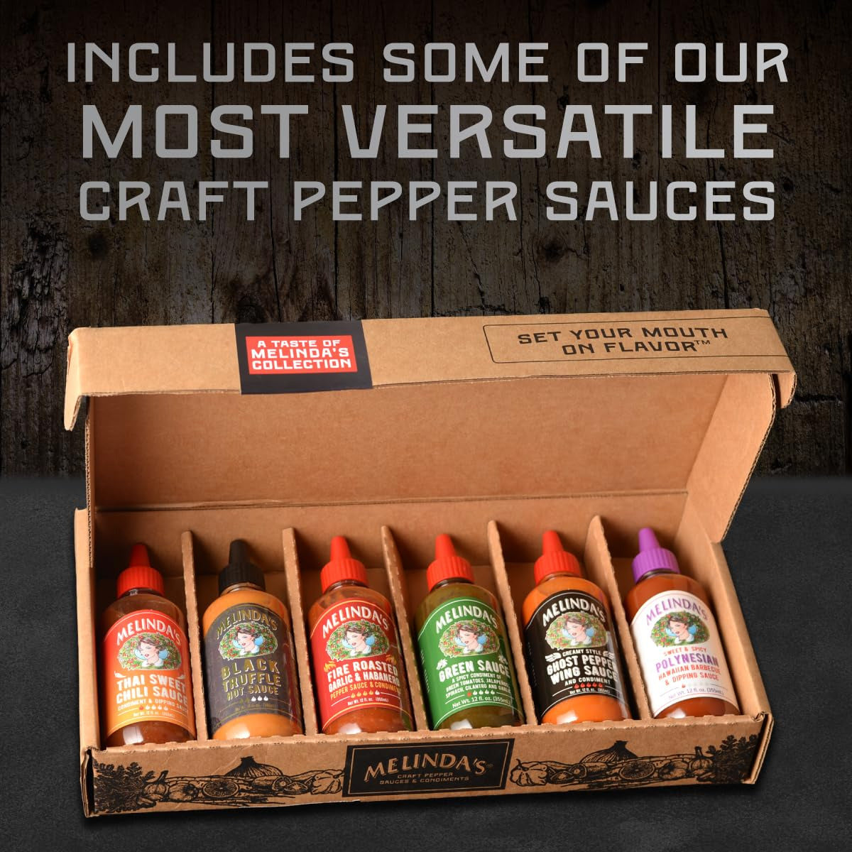 Melinda’S - a Taste of Melinda’S Collection – Craft Pepper Sauce and Condiment G