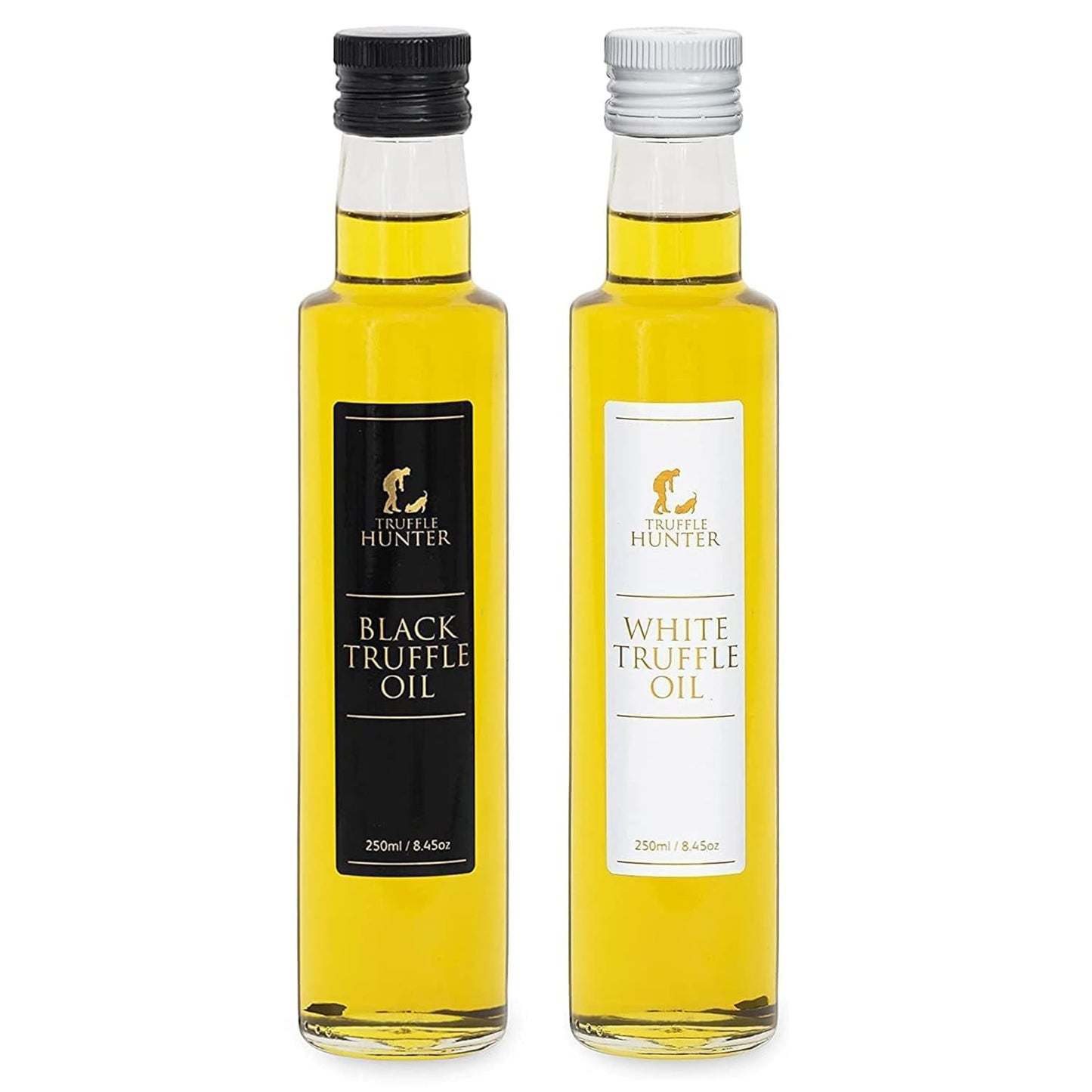 - Black & White Truffle Oil Set - Extra Virgin Olive Oil for Cooking & Seasoning