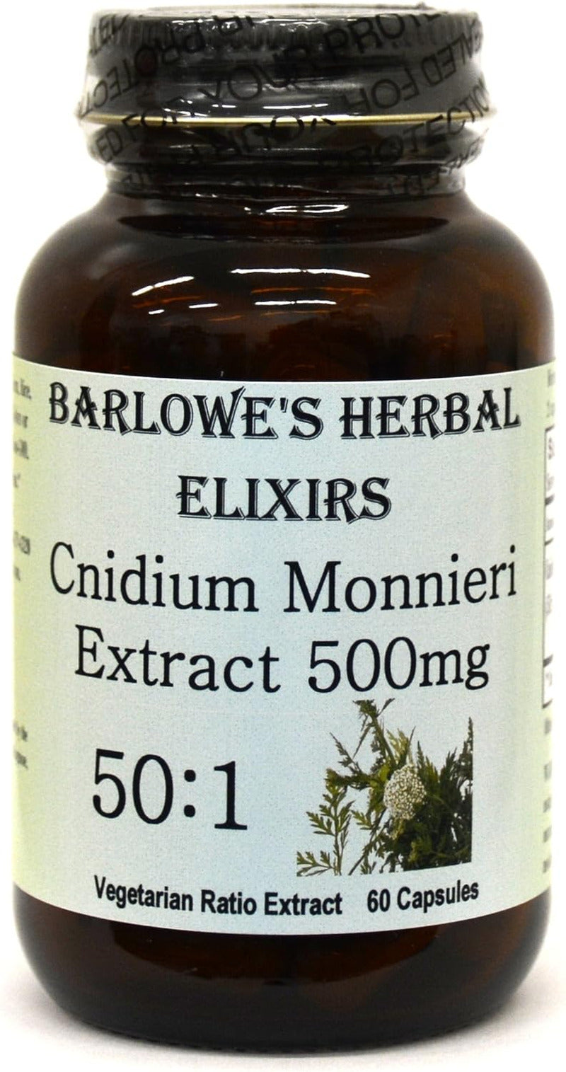 Cnidium Monnieri Extract 50:1-60 500Mg Vegicaps - Stearate Free, Bottled in Glas