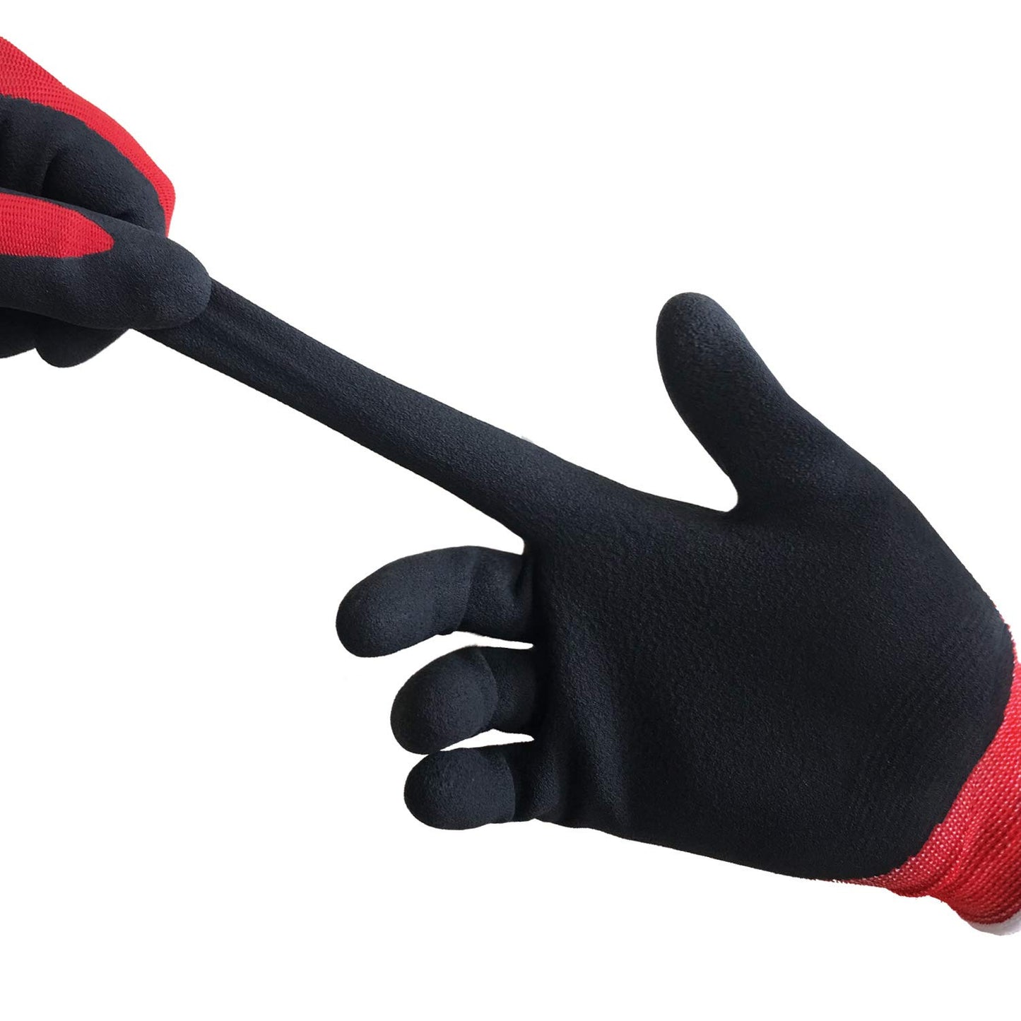 Gardening Gloves for Men, 6 Pairs Breathable Rubber Coated Garden Gloves for Wee