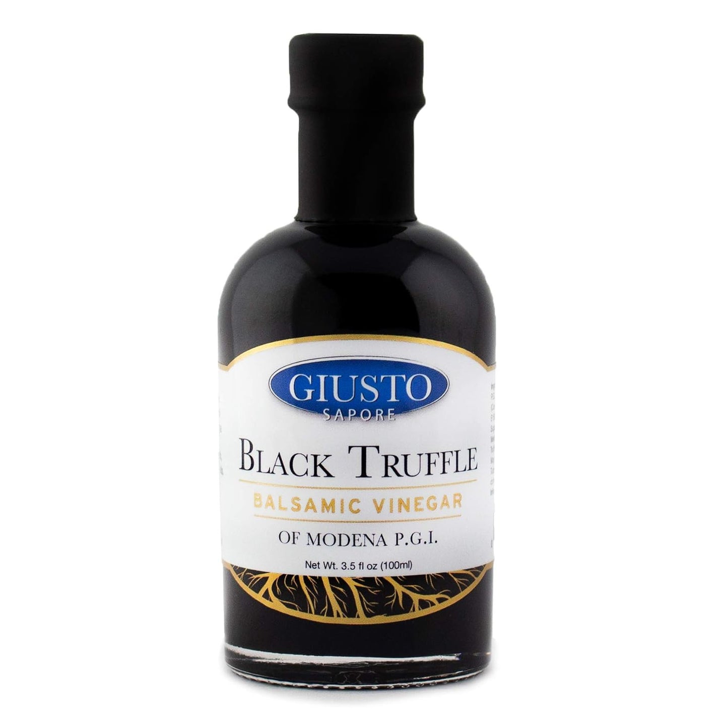 All Natural Black Truffle Balsamic Vinegar of Modena P.G.I. - 3.5 Oz - Made with