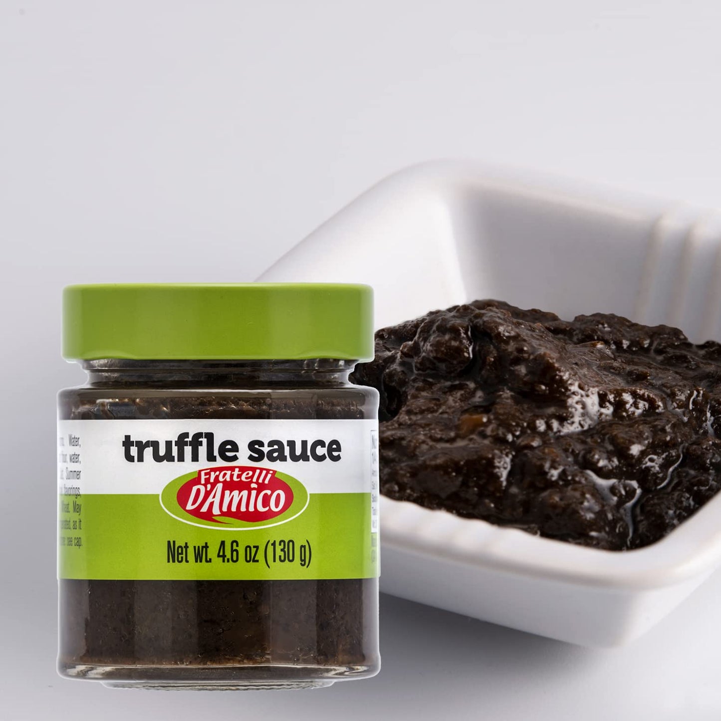 Truffle Sauce, Tartufata, Pate', 4.06 Oz, Black Truffle Paste, Dip, Spread, Truf