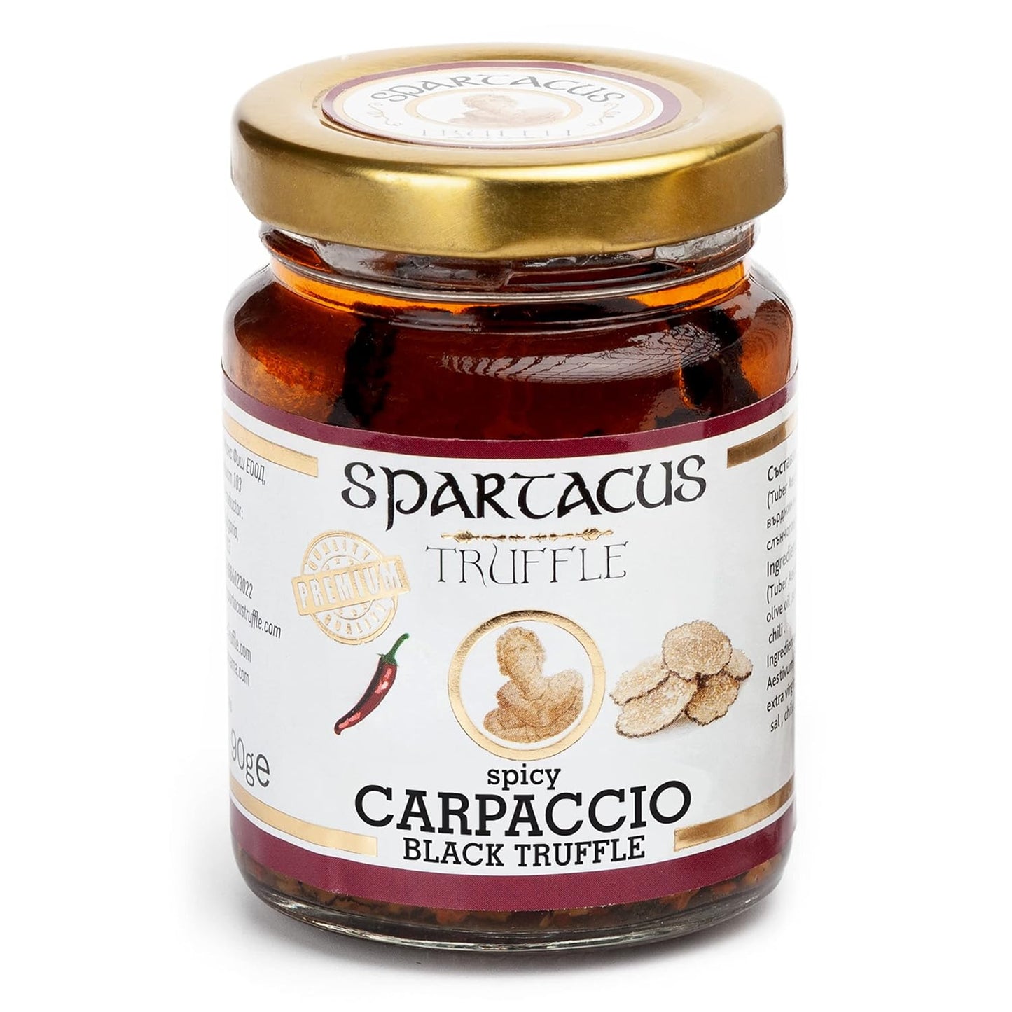 Spartacus Carpaccio Truffle | Slightly Spicy | Treat Yourself to Culinary Excell