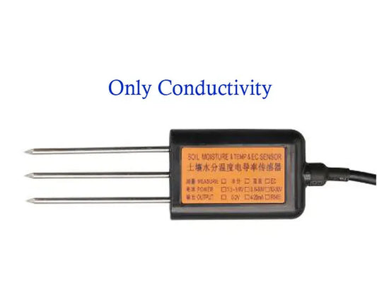 3.3V Soil Electric Conductivity Sensor RS485 Soil Temperature Humidity Soil EC S