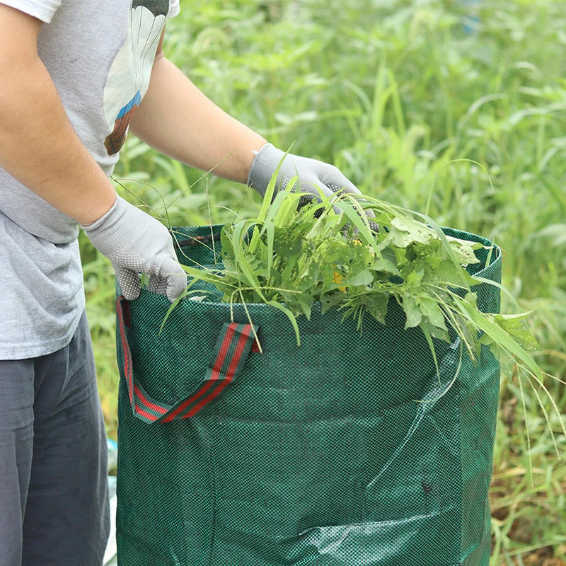 Large Organic Waste Kitchen Garden Yard Compost Bag Environmental PE Cloth Plant