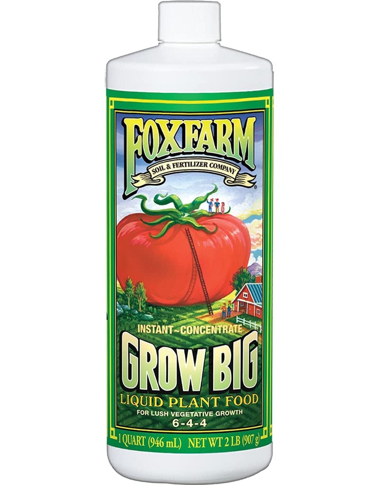 Fox Farm Fertilizer Soil Trio Liquid Nutrient: Tiger Bloom, Grow Big, Big Blo...