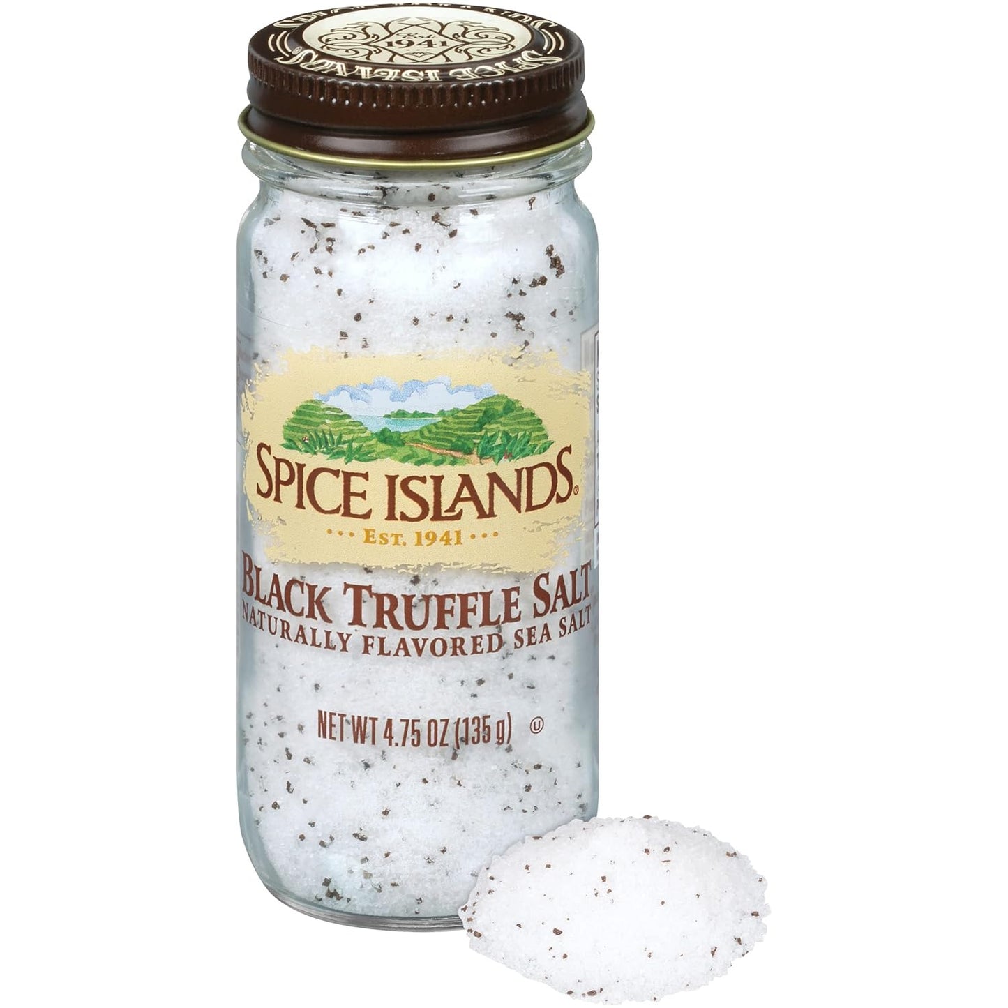 Black Truffle Salt, 4.75 Ounce