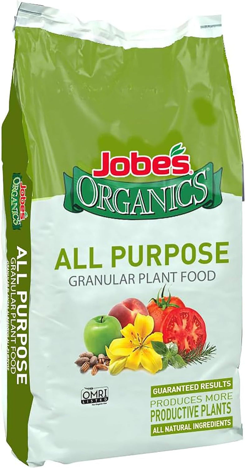 Jobe’S Organics Granular All Purpose Fertilizer, Easy Plant Care Fertilizer for