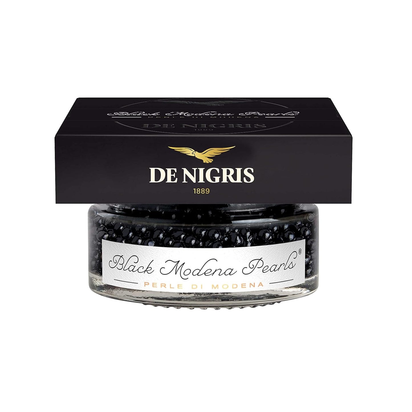 Excellence Line - Black Modena Pearls 1,69 Oz (50Gr) | with Balsamic Vinegar fro