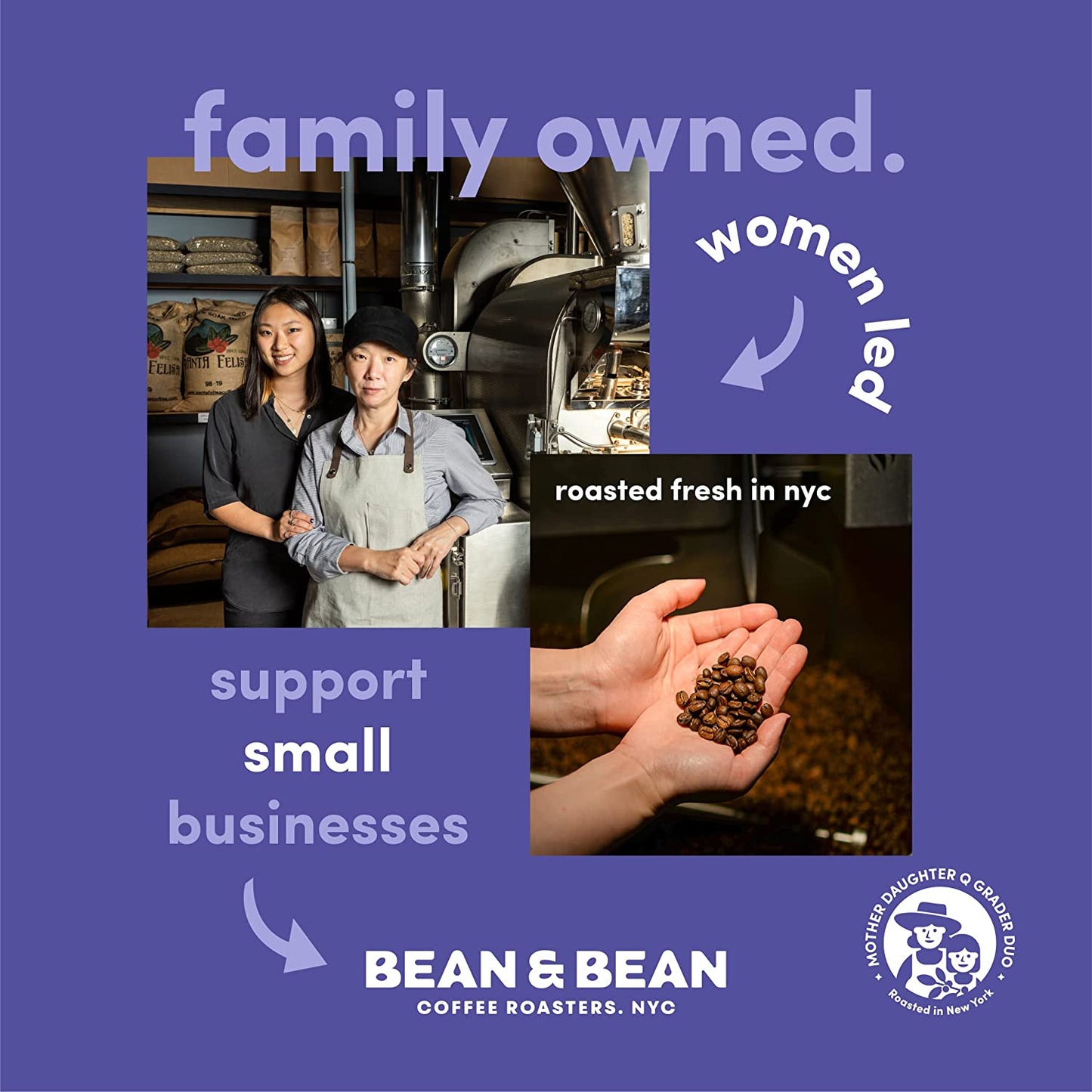 Bean & Bean Decaf Single Origin Coffee Beans – Decaf Organic Coffee Beans for Mi