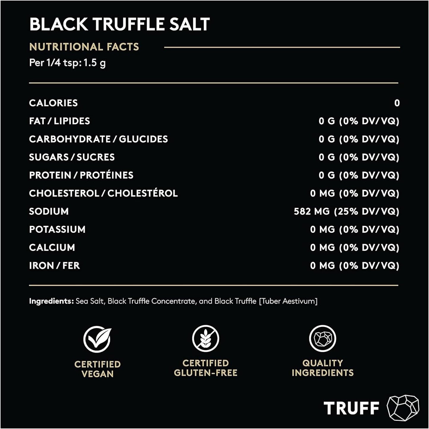 Black le Salt 5.3 Oz