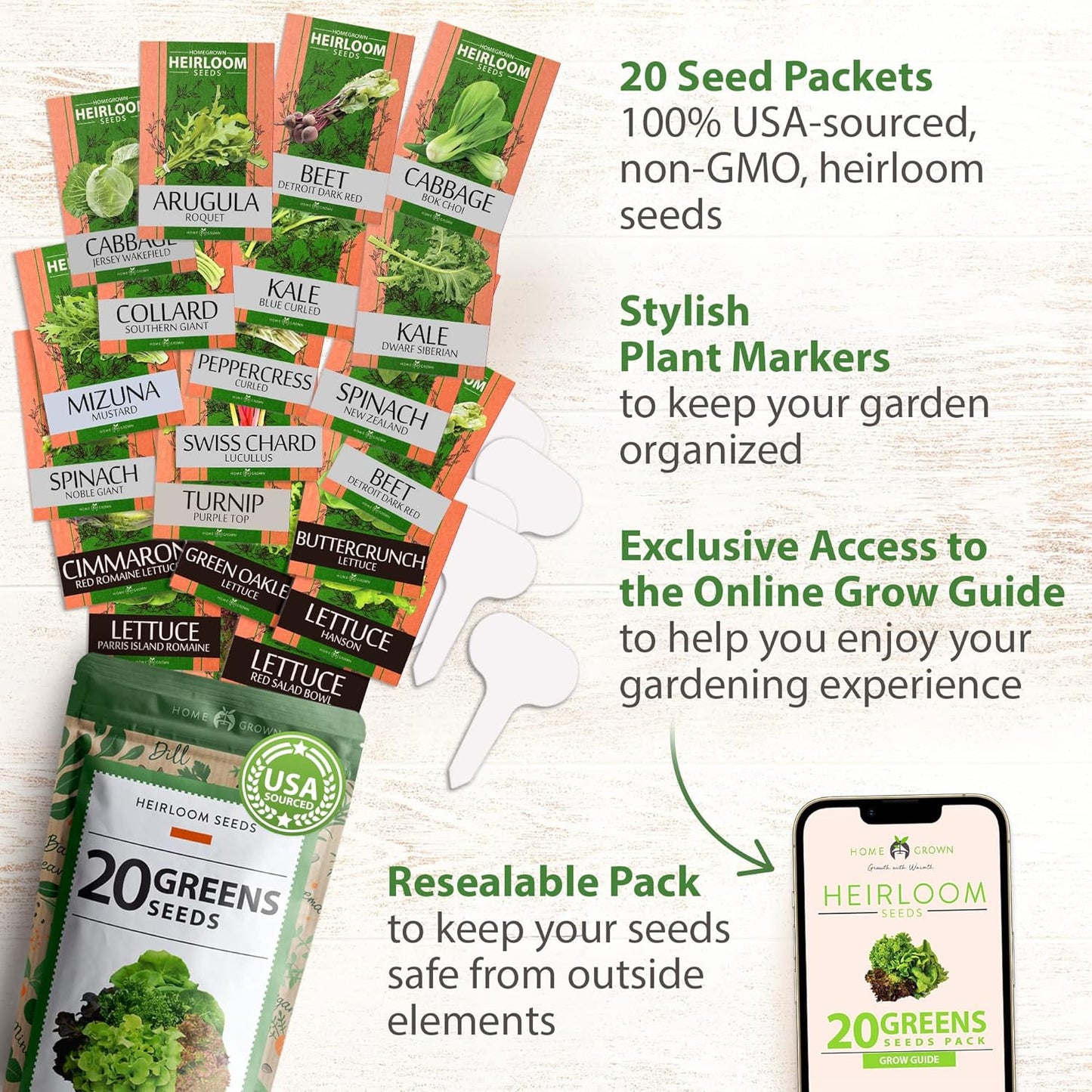 10,000+ Heirloom Lettuce Seeds for Planting Indoors - 95% Germination, Non-Gmo G