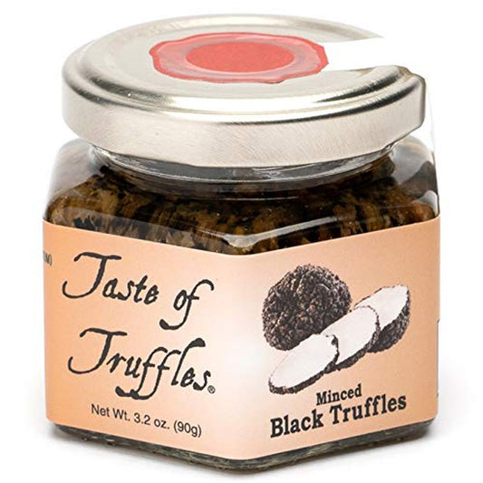 Minced Black Truffles Wt. 3.2 Oz (90G) Chopped Burgundy Black Fall/Winter Europe