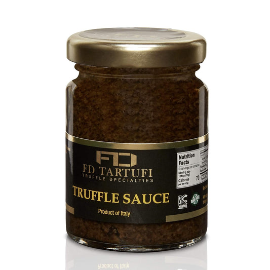 FD TARTUFI Truffle Sauce 80G (2.82Oz) - (Tuber Aestivum) Gourmet Food Sauce | Co