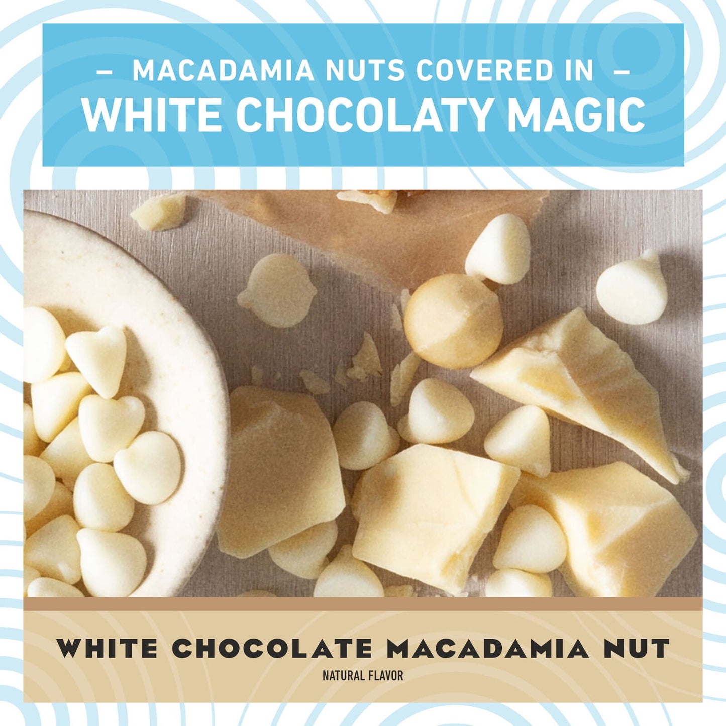 Minis - White Chocolate Macadamia Nut Flavor - Made with Organic Oats - 4G Prote