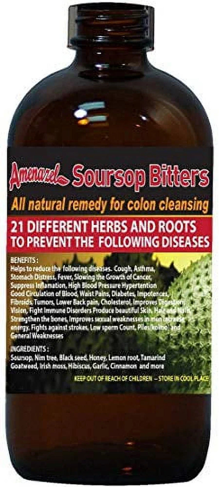 Amenazel Soursop Bitters 16Oz