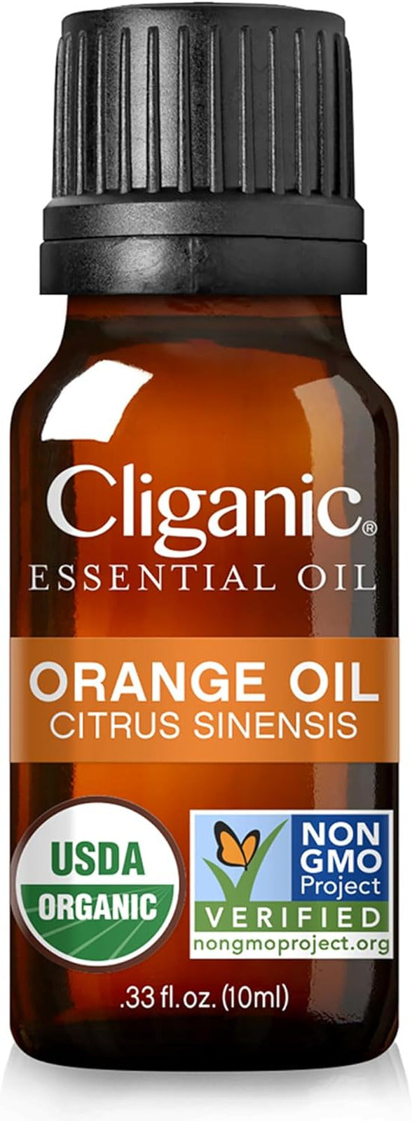 Organic Sweet Orange Essential Oil, 10Ml - 100% Pure Natural