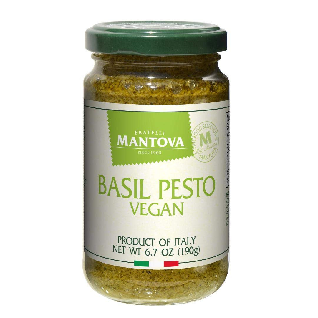 Vegan Basil Pesto, 6.7Oz (Pack of 2), Product of Italy