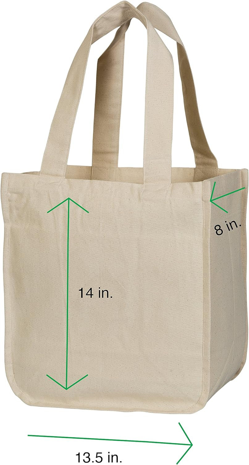 Best Canvas Grocery Shopping Bags - Canvas Grocery Shopping Bags with Handles -