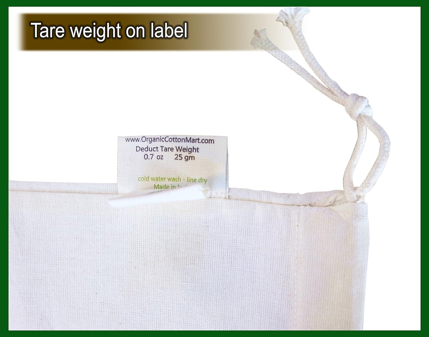 Potato Storage Bags for Pantry - Organic Cotton Potato Sacks - Washable Potato K