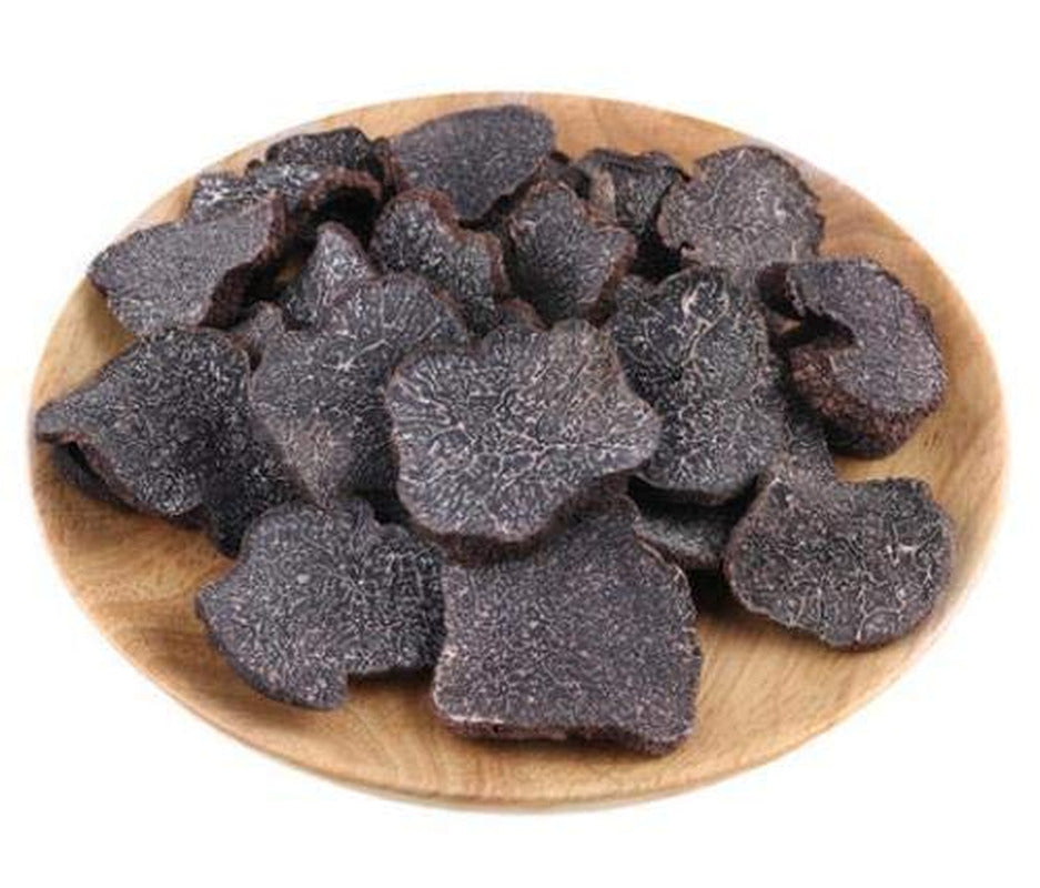 Dried Black Truffles Sliced 1Oz, Premium Grade