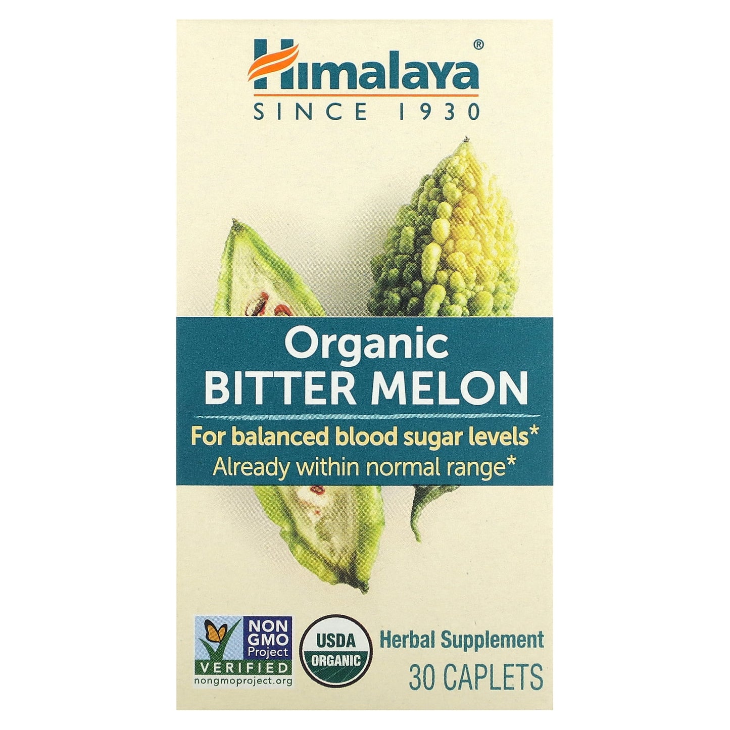 Organic Bitter Melon, 30 Caplets