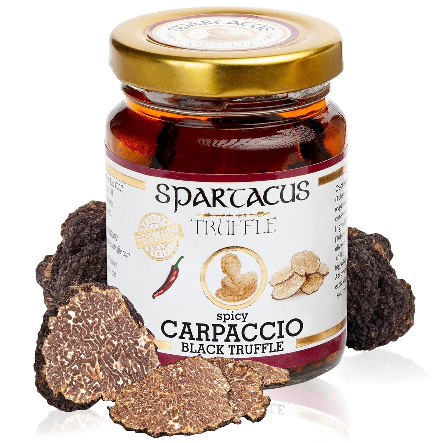 Spartacus Carpaccio Truffle | Slightly Spicy | Treat Yourself to Culinary Excell